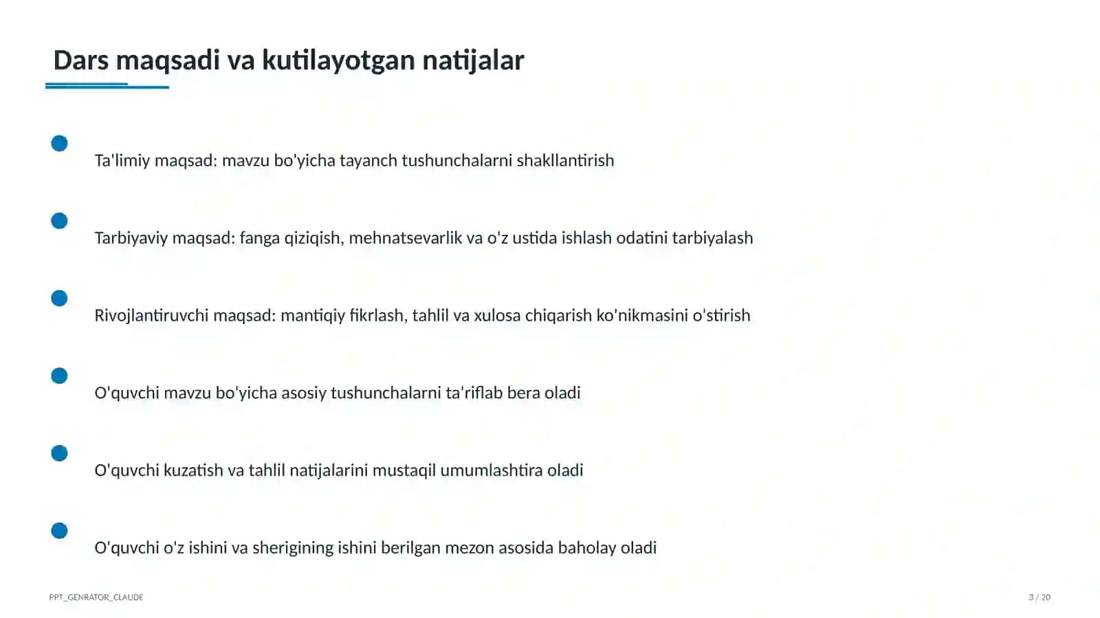 Sitologiya: hujayra tuzilishi va funksiyalari (9-sinf) 3
