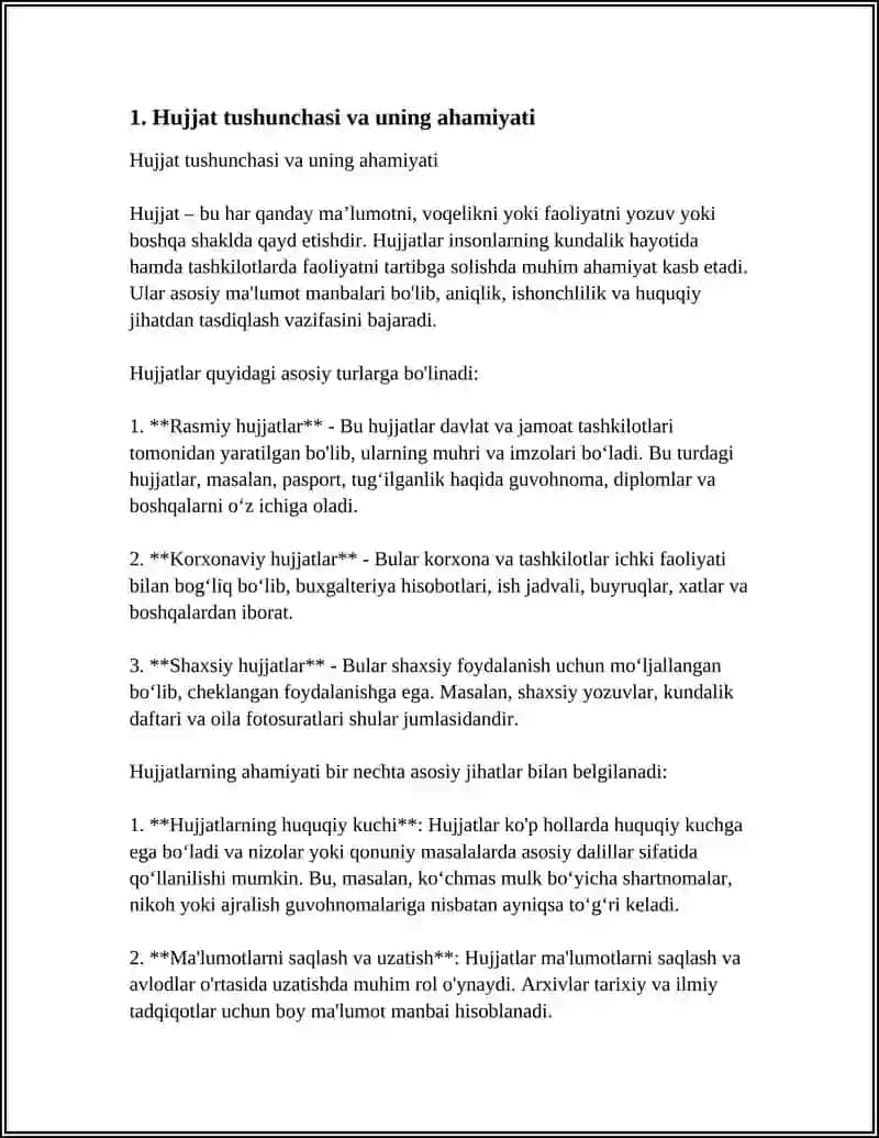 HUJJAT TURLARI VA XUSUSIYATLARI 3
