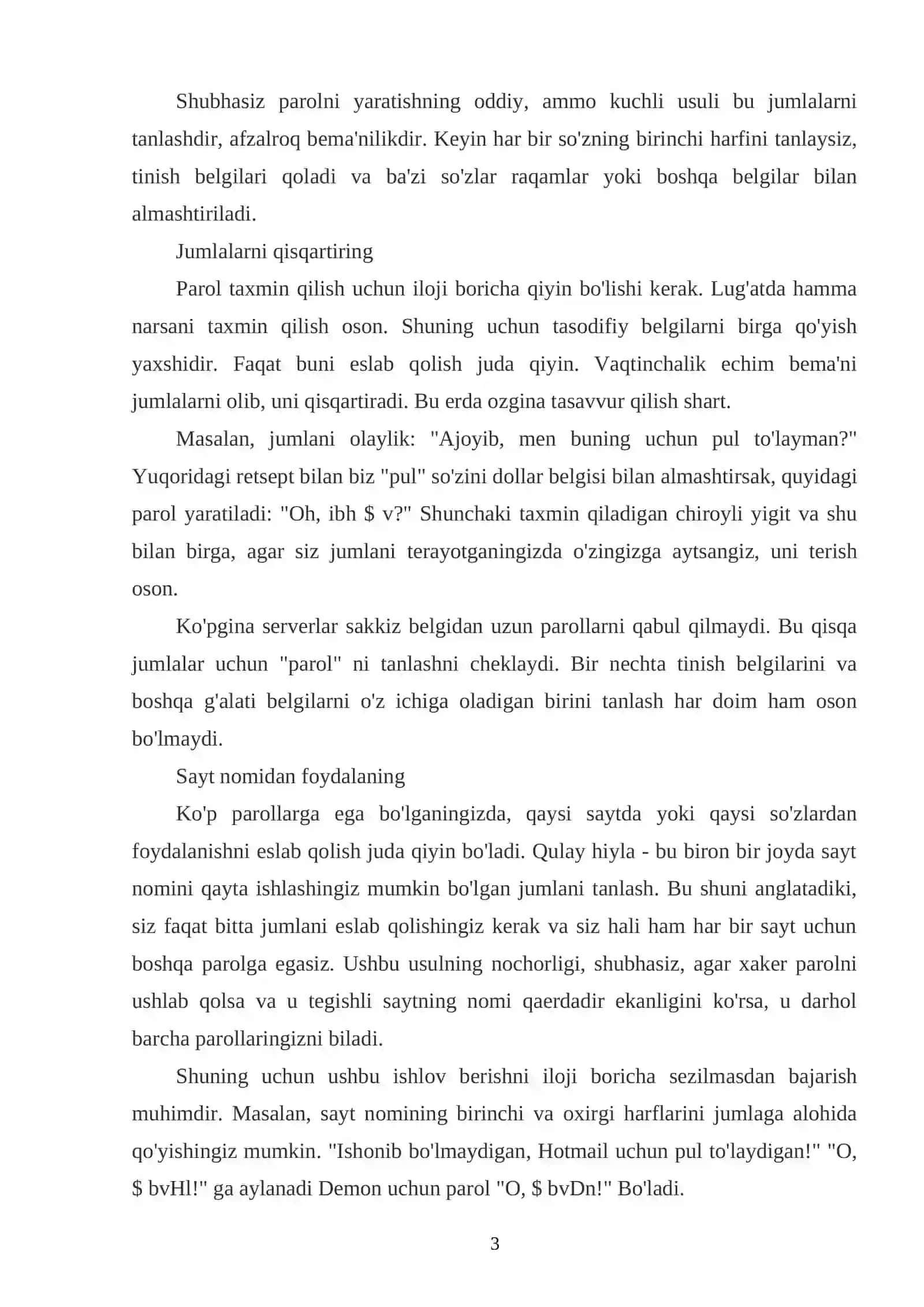 Parollarni menejeri 3