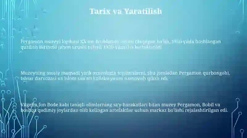 Pergamon muzeyi va uning tarixi 3