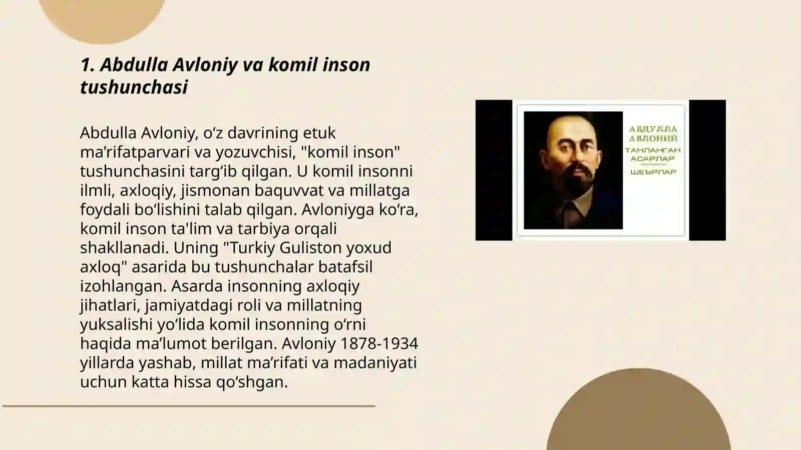 Abdulla Avloniyning komil inson haqidagi qarashlari 3