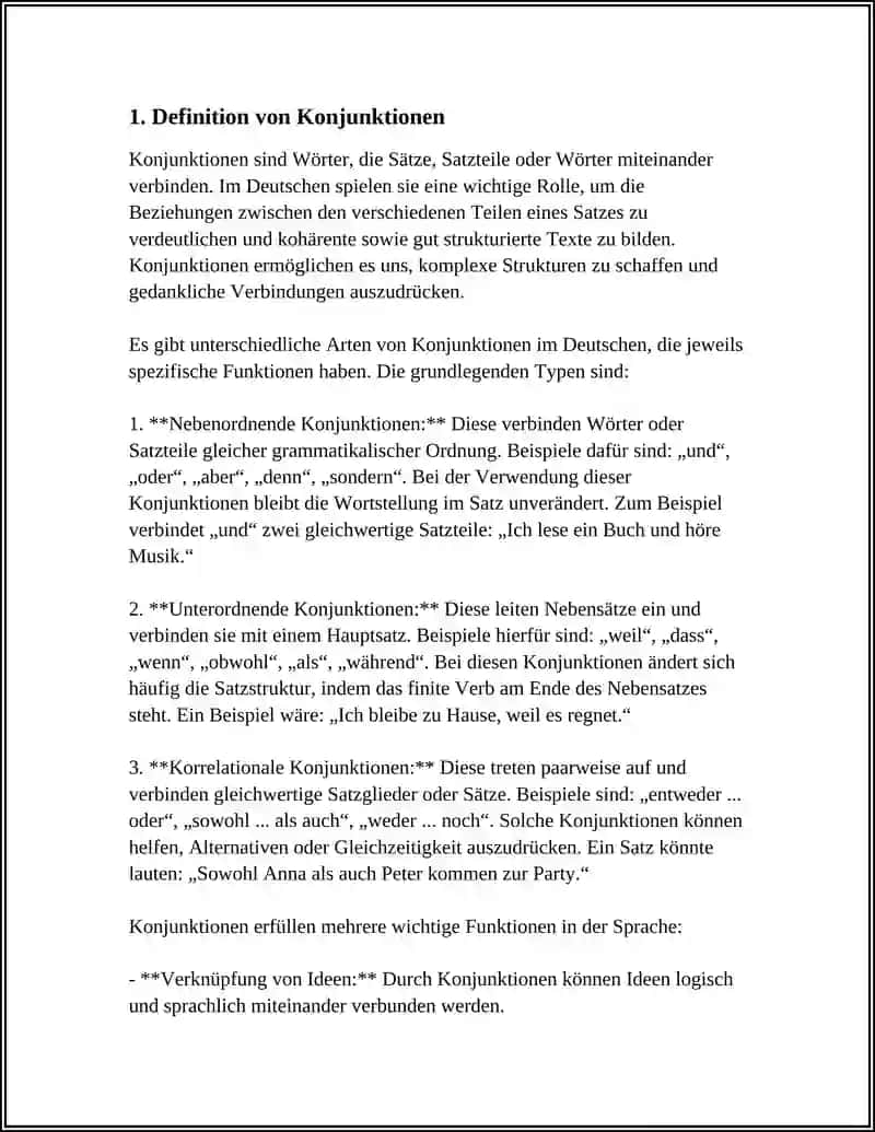 KONJUNKTIONEN 3