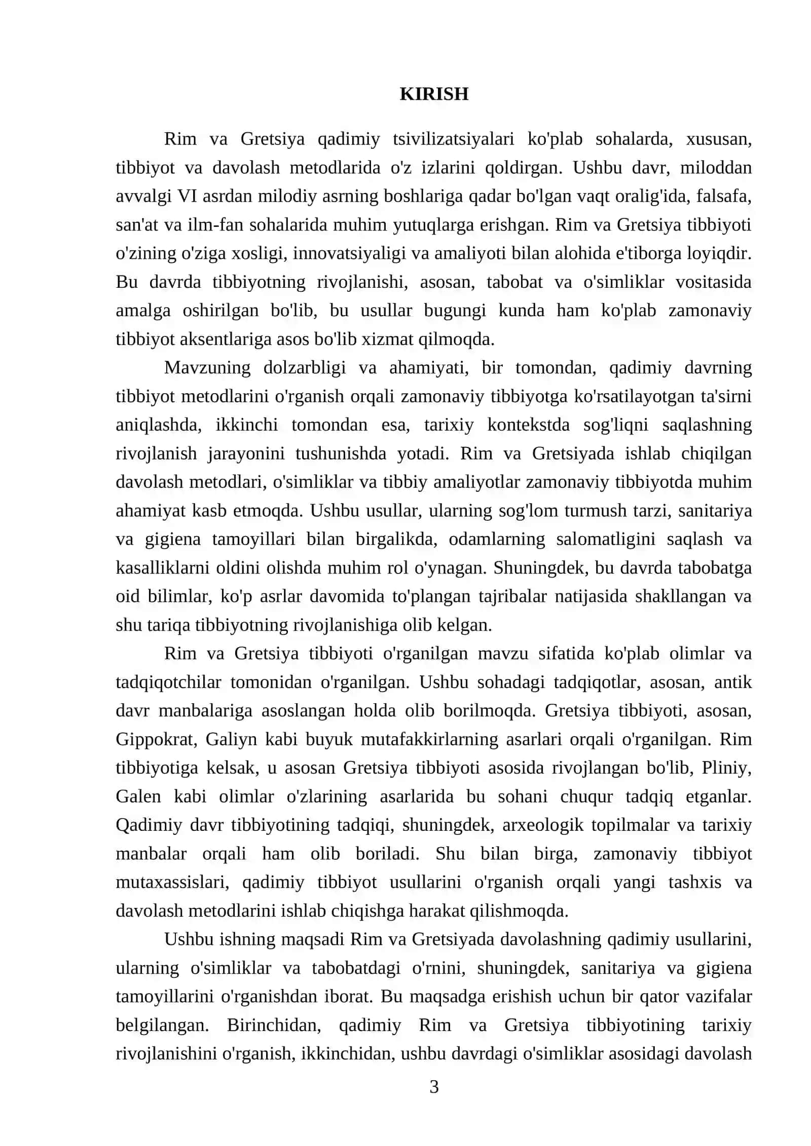 Rim va Gretsiyada davolashning qadimiy usullari 3
