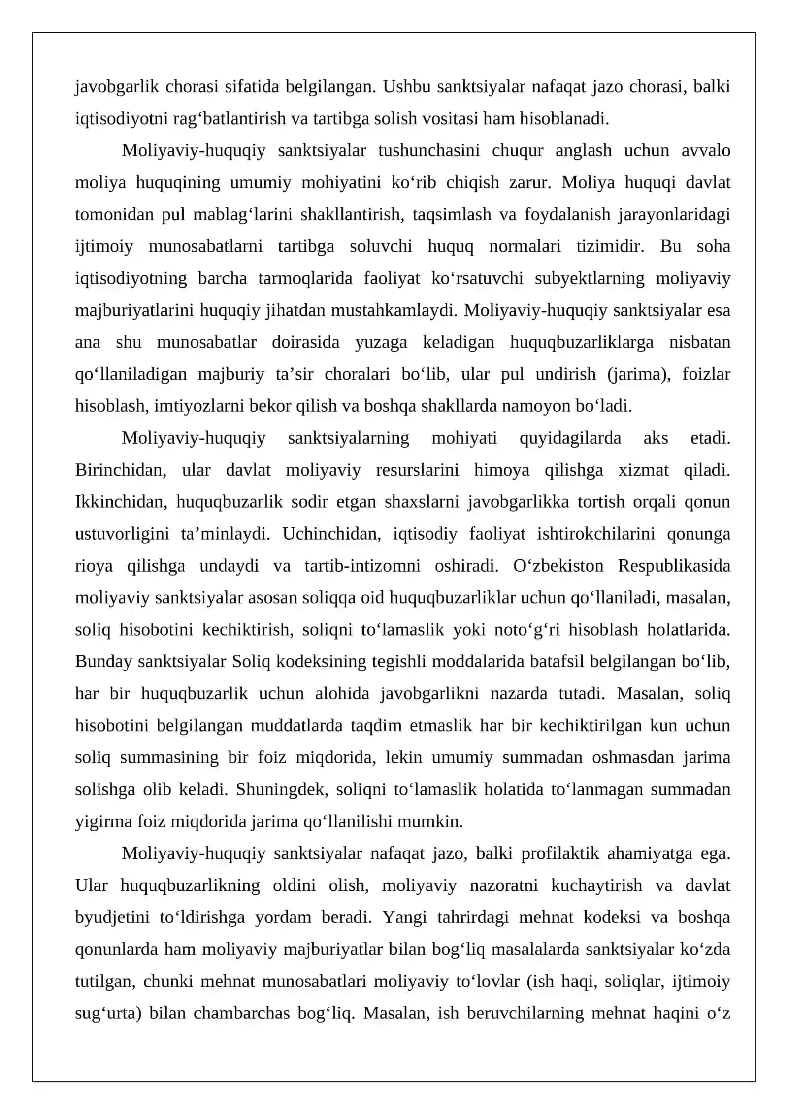 Moliyaviy-huquqiy sanktsiyalar: mazmuni va turlari 3