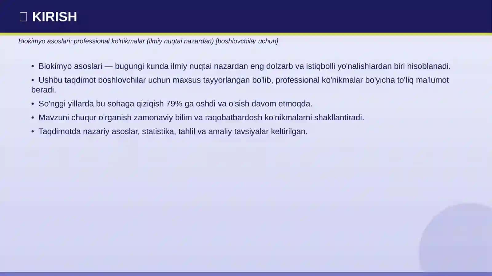 BIOKIMYO ASOSLARI 3