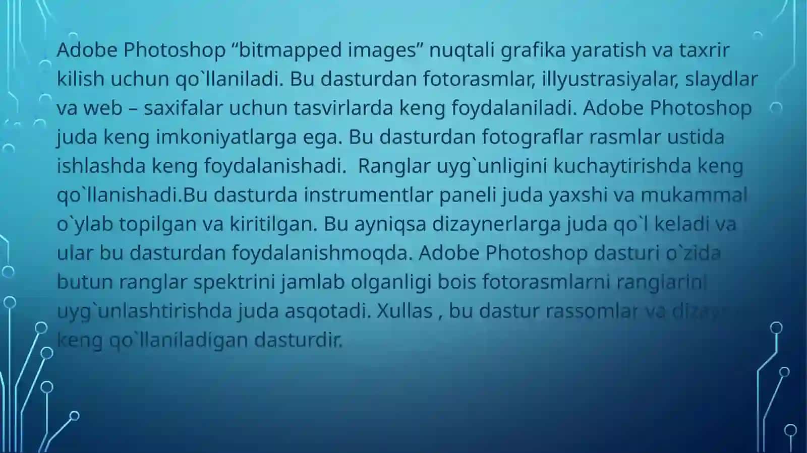 Adobe Photoshop 3