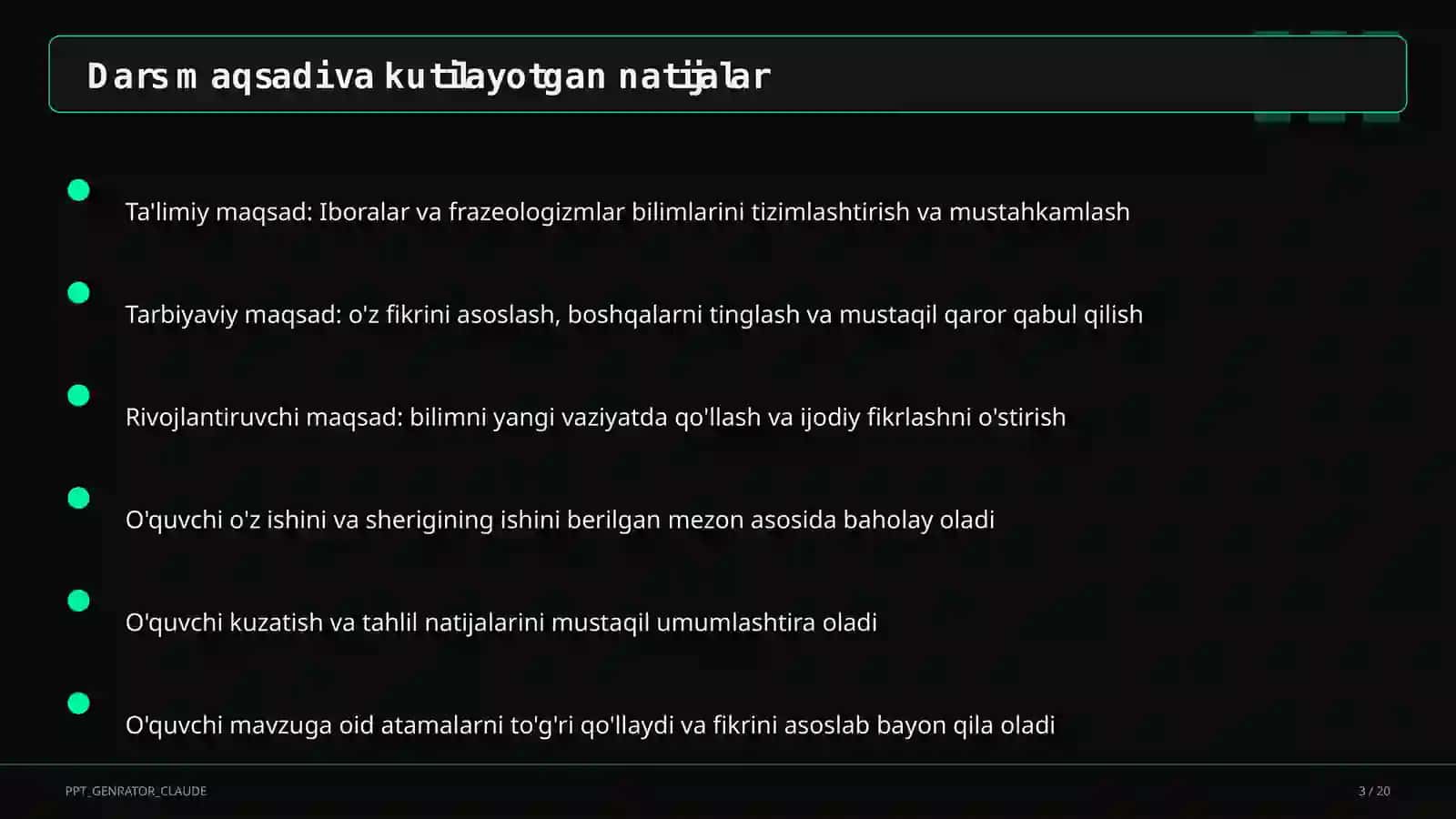 Iboralar va frazeologizmlar (5-sinf) 3