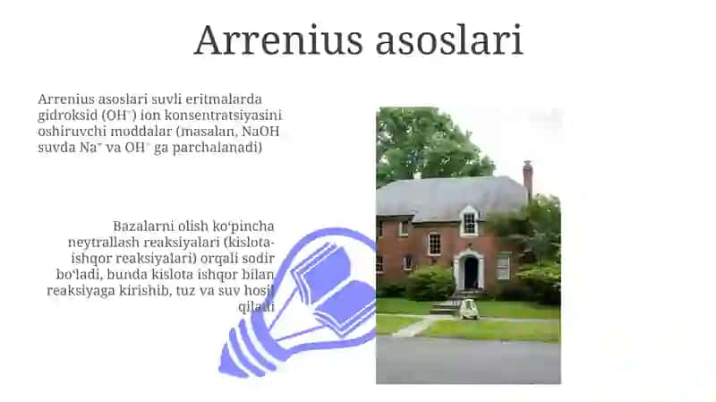 Asoslarning olinishi va xossalari 3
