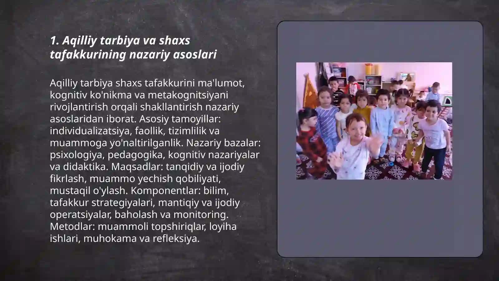 Aqilliy tarbiya asosida shaxs tafakkurining shakillanishi 3