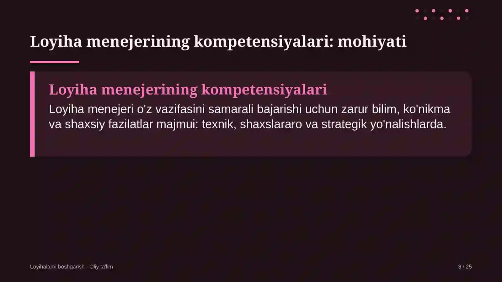 Developerlik kompaniyalarida loyiha menejerining kompetensiyalari 3