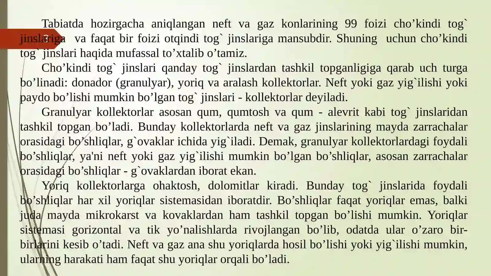 Respublikamizdagi neft zahiralari 3