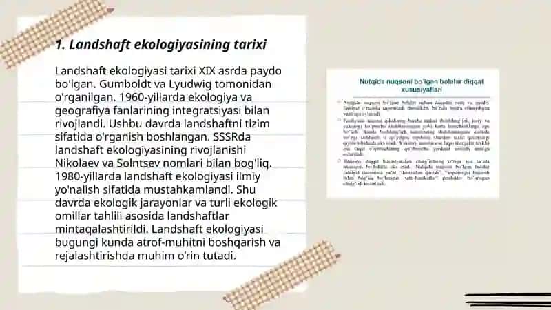 Landshaft ekologiyasining xorijda rivojlanishini tadqiq etish 3