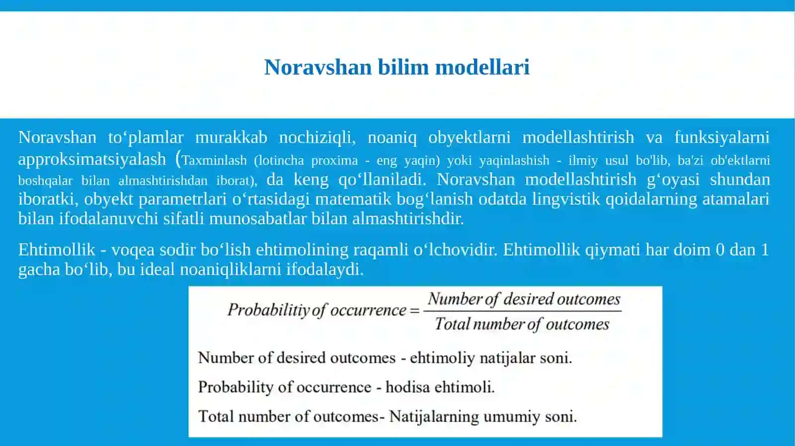 Bayesteoremasi.Eksperttizimlari 3