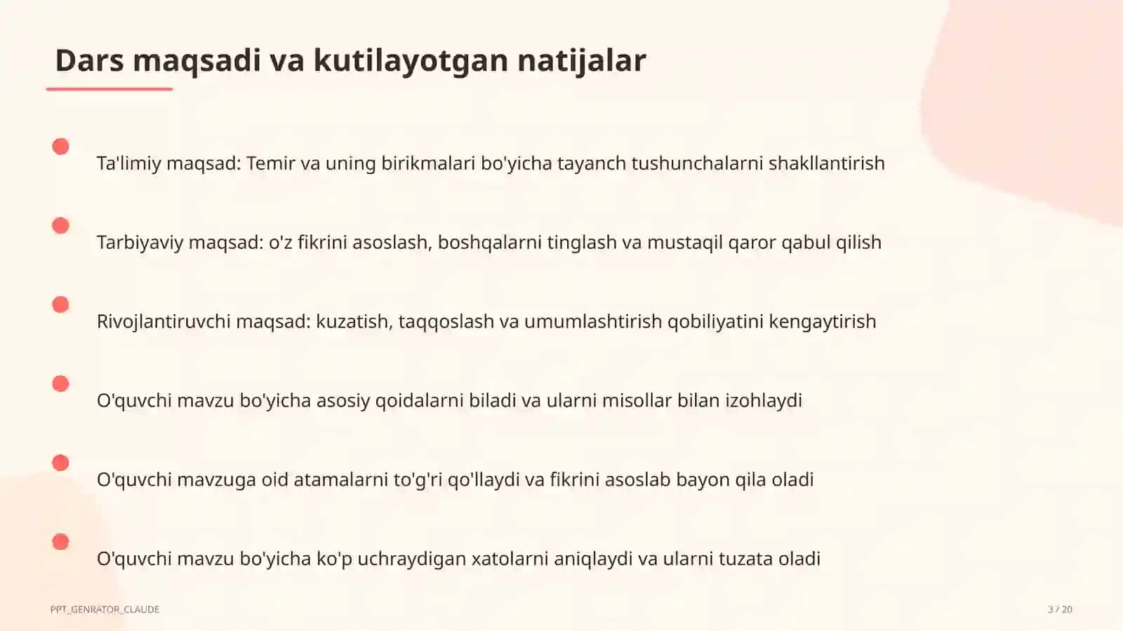 Kimyo (7–11) — o'quvchilar uchun 3
