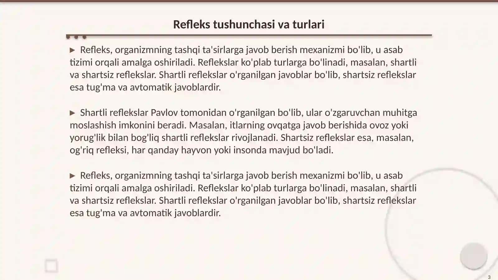Refleks 3