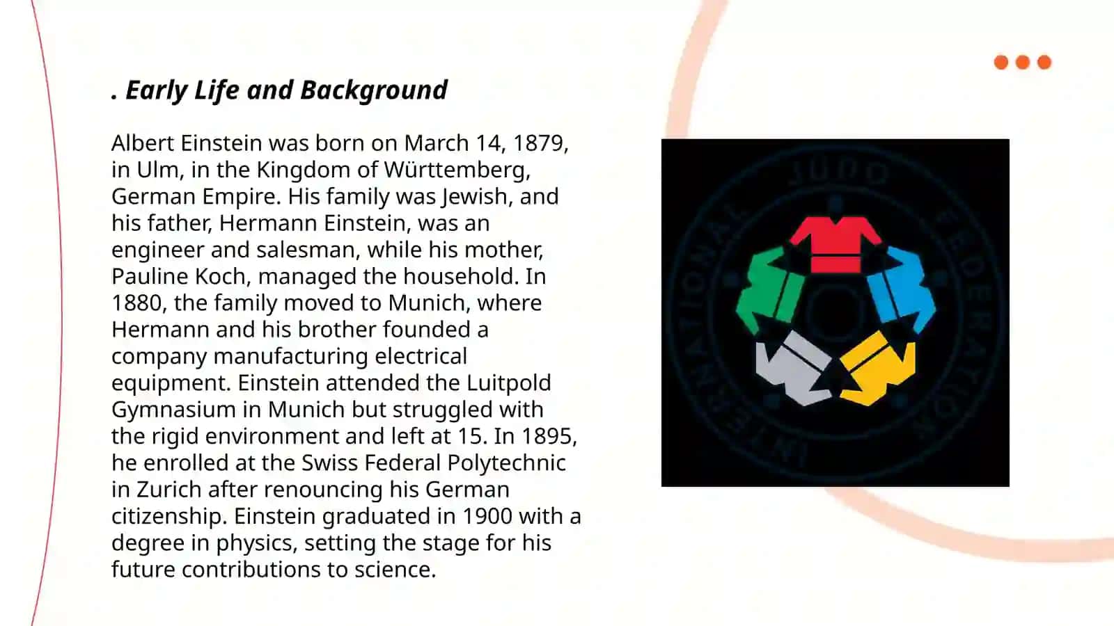 Albert Einstein's Early Life and Background 3