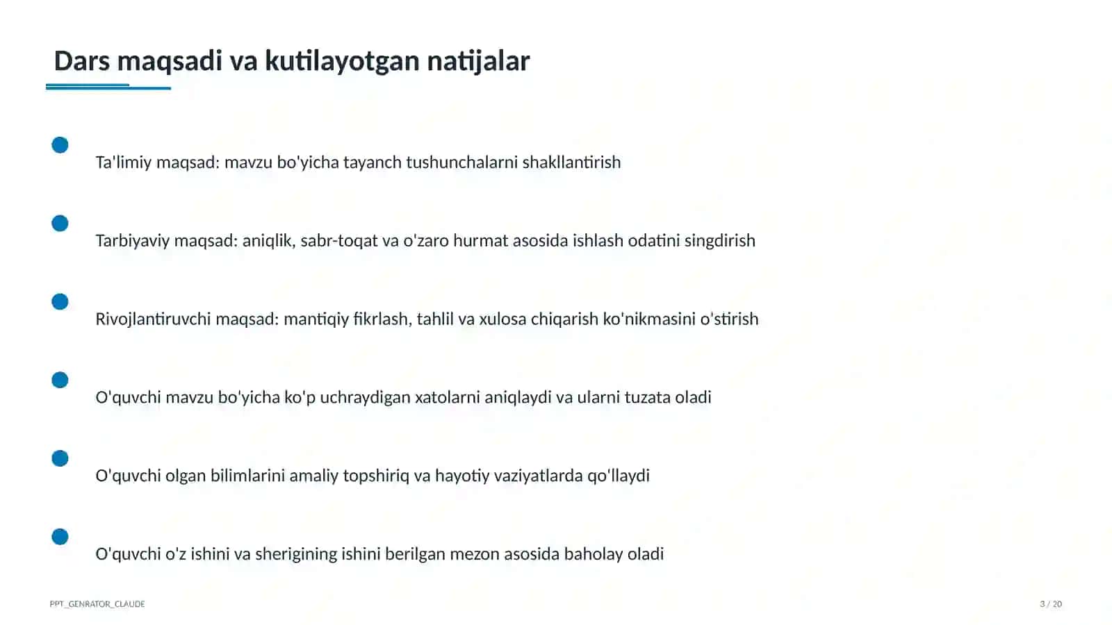 Algebraik kasrlar va ular ustida amallar (8-sinf) 3