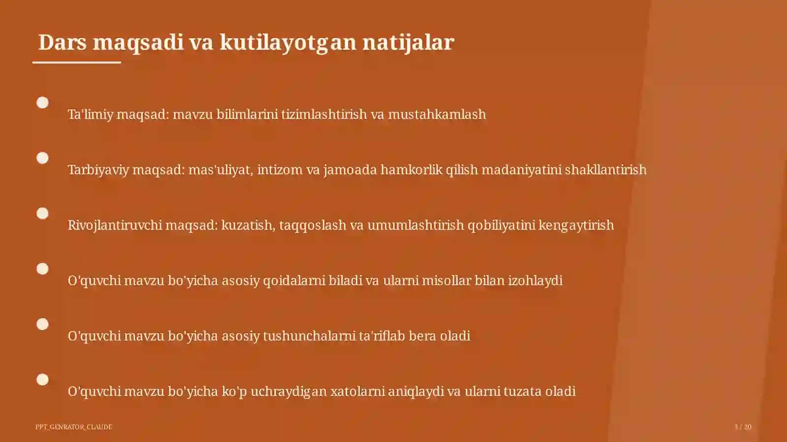 Metall bilan ishlash: tunuka buyumlar (6-sinf) 3