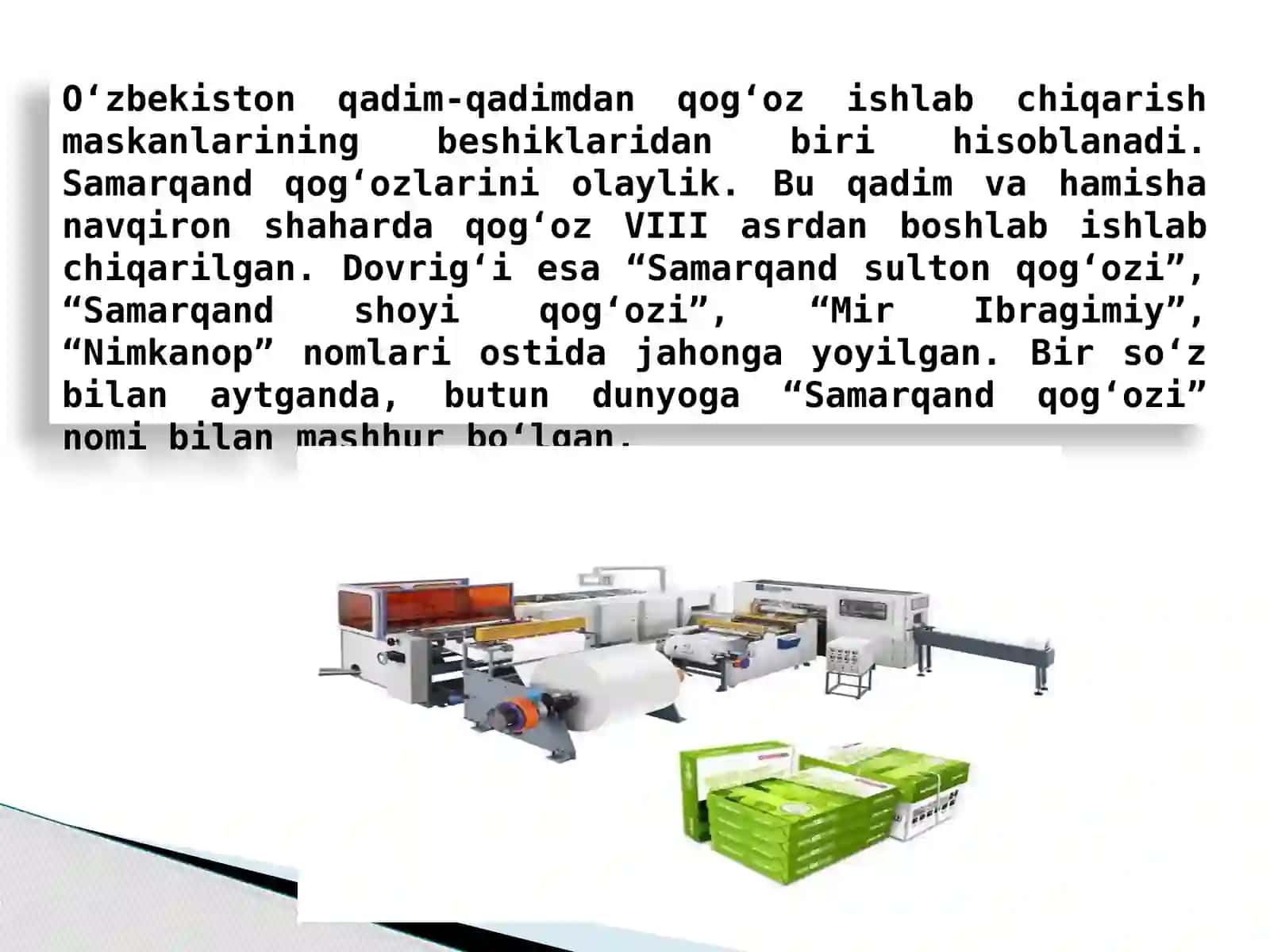 Qog'ozsanoati 3