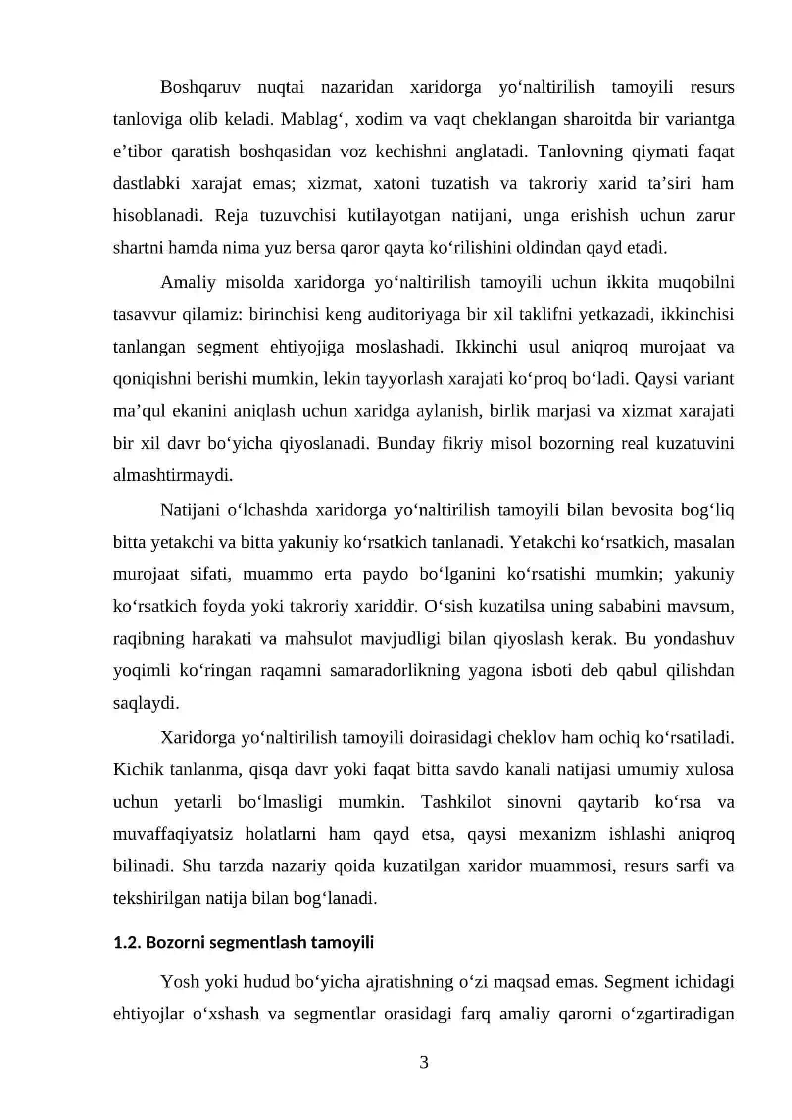 Marketing tamoyillari vazifalari va turlari 3