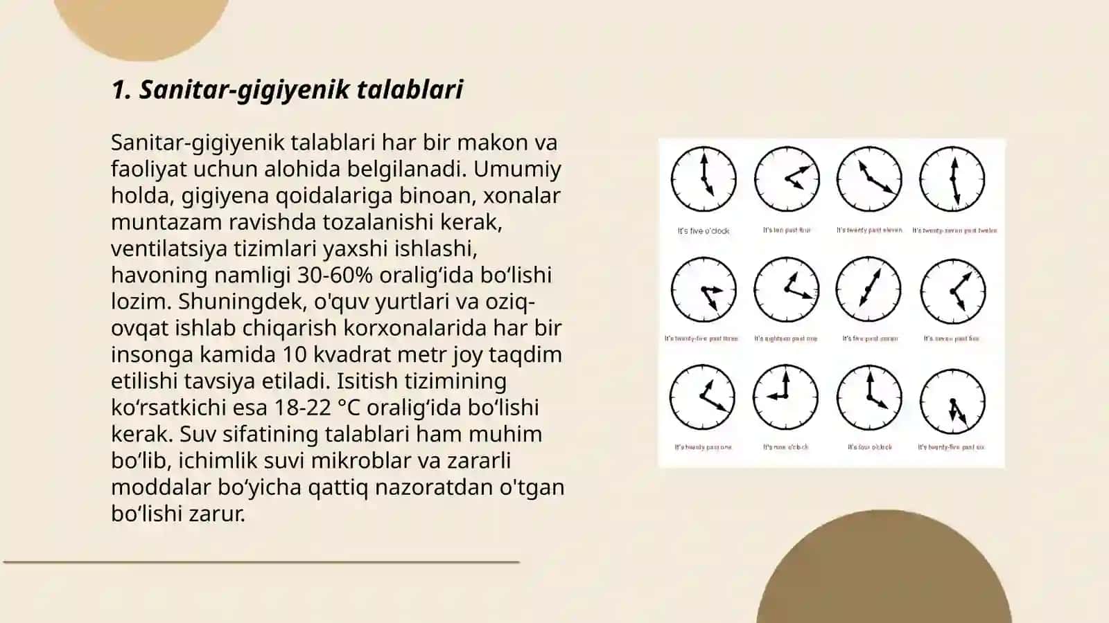 Fan xonalarining jihozlanishini o'rganish 3
