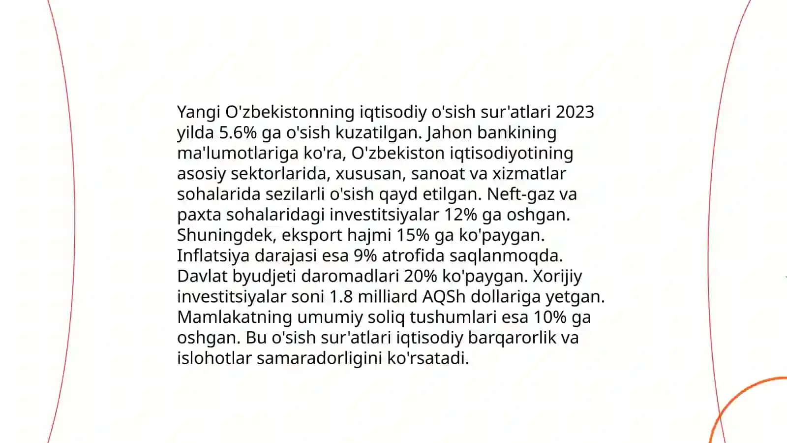 Yangi O'zbekistonda ijtimoiy -siyosiy iqtisodiy va madaniy hayotida roʻy berayotgan oʻzgarishlarning xalqaro reyting va indekslarda aks ettirish 3
