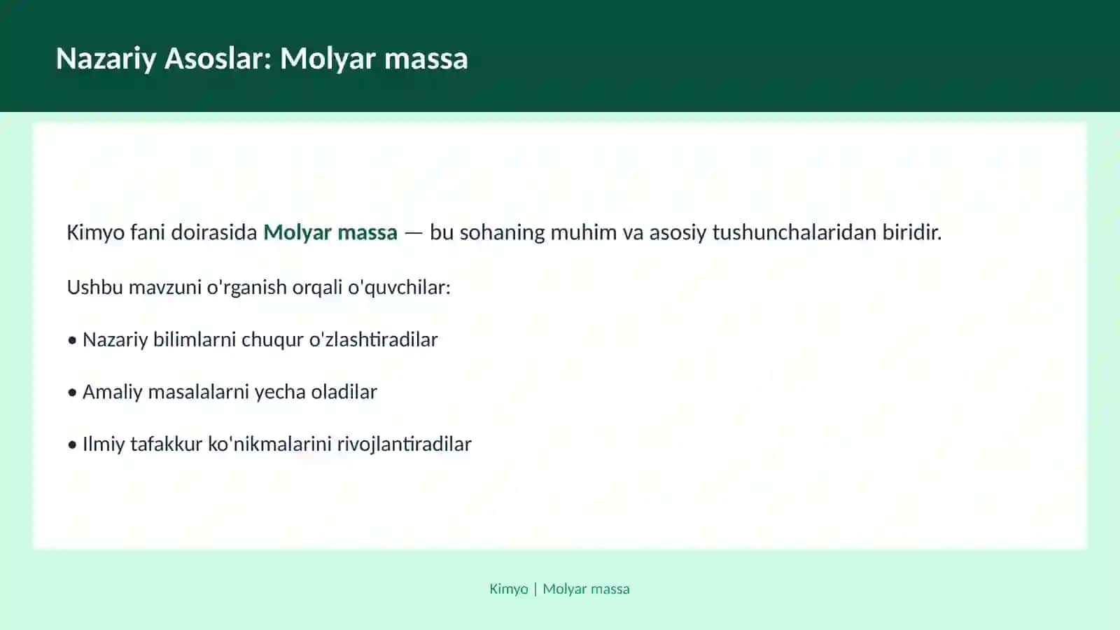 Eritmalar nazariyasi 3