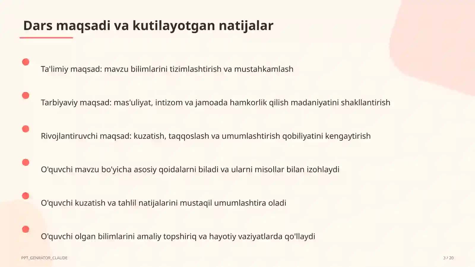 Hosila yordamida funksiyani tekshirish (11-sinf) 3