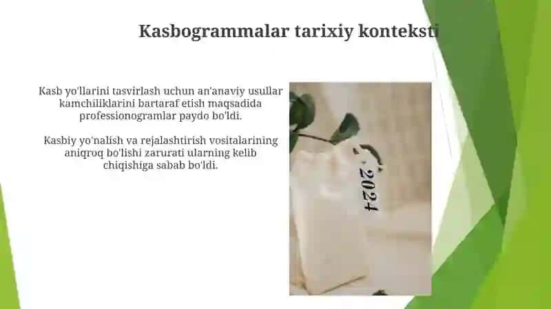 Kasbogrammalar 3