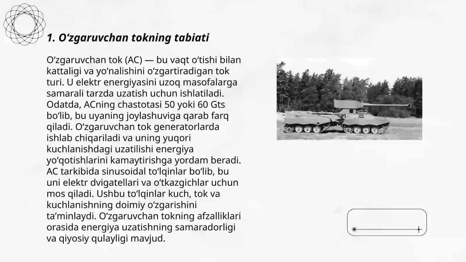 Oʻzgaruvchan tok va uning organizmga ta'siri 3