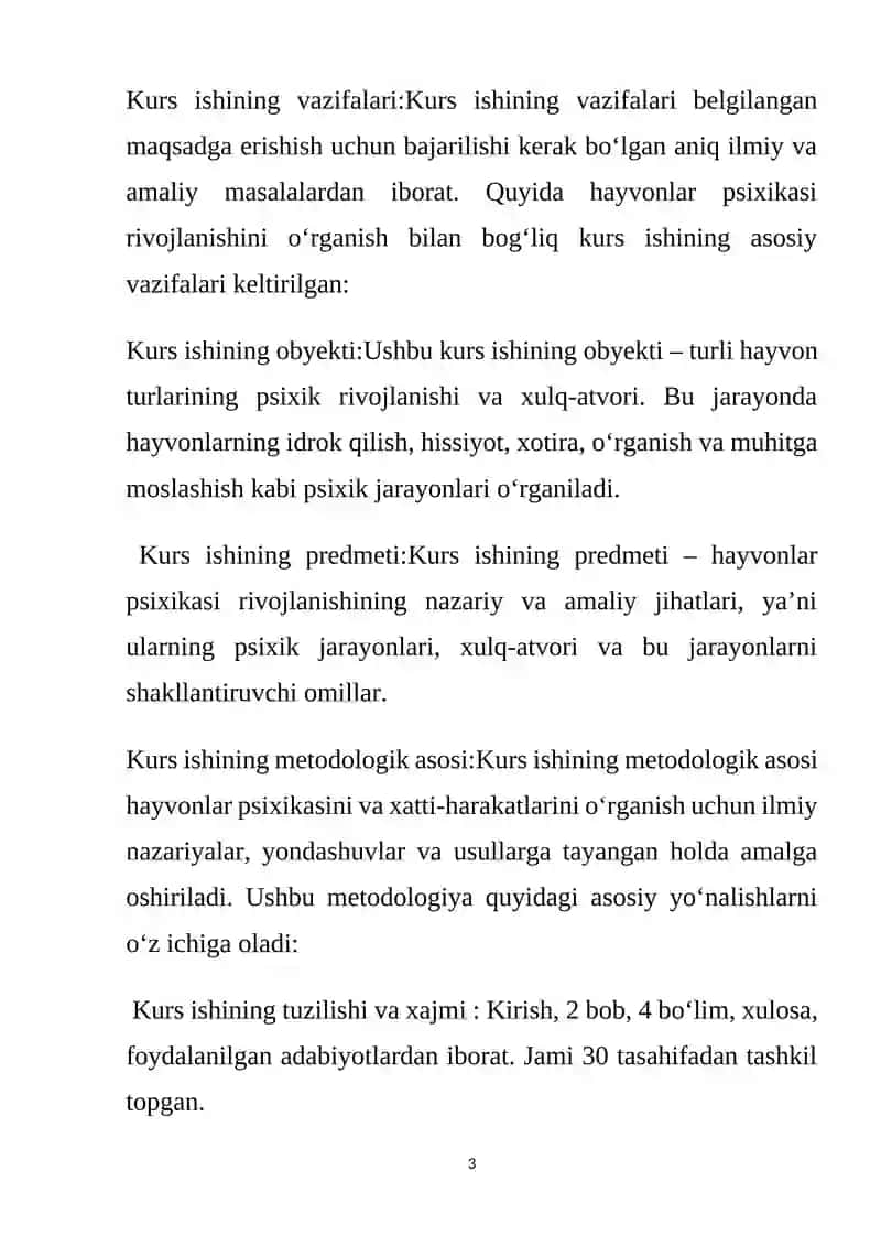 Hayvonlar psixikasi rivojlanishining asosiy xususiyatlari va ularning xususiyatlarini aniqlashga yondashuv (Leontiev) 3