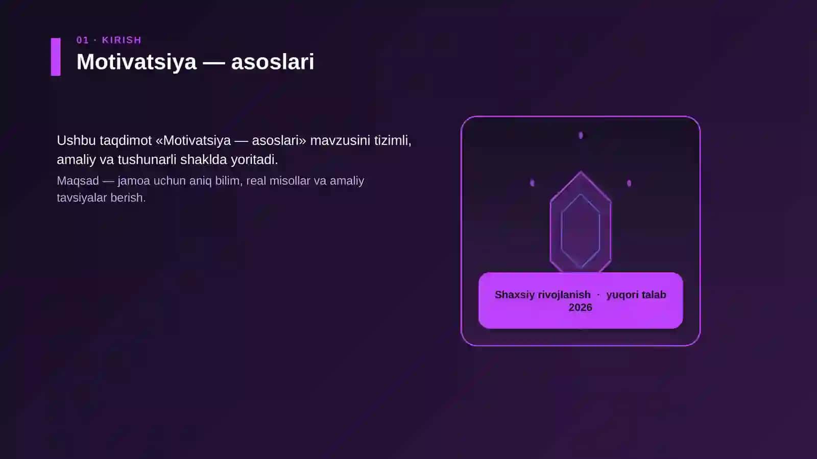 Motivatsiya — asoslari 3