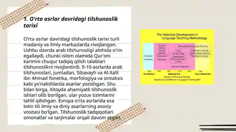 O'rta asrlar davri tilshunosligi 3