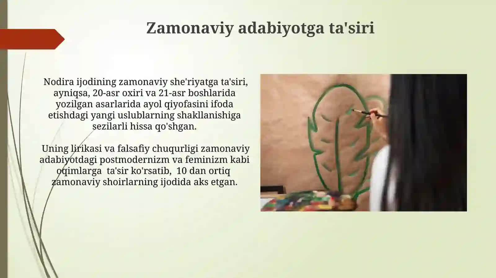 Nodira ijodiyotining taraqqiyot bosqichlari va gʻoyaviy badiiy takomili 3
