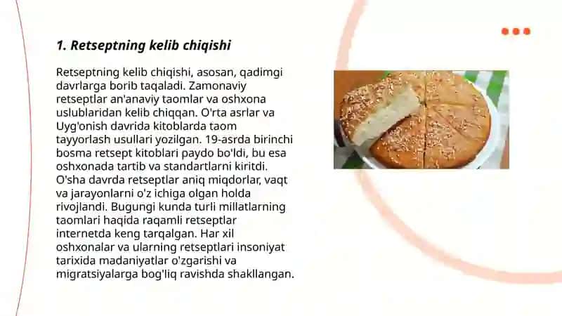 Retsept tarixi 3