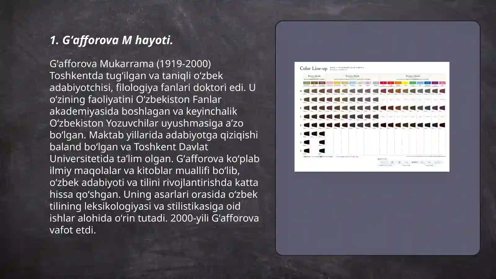 Gʻafforova M 3