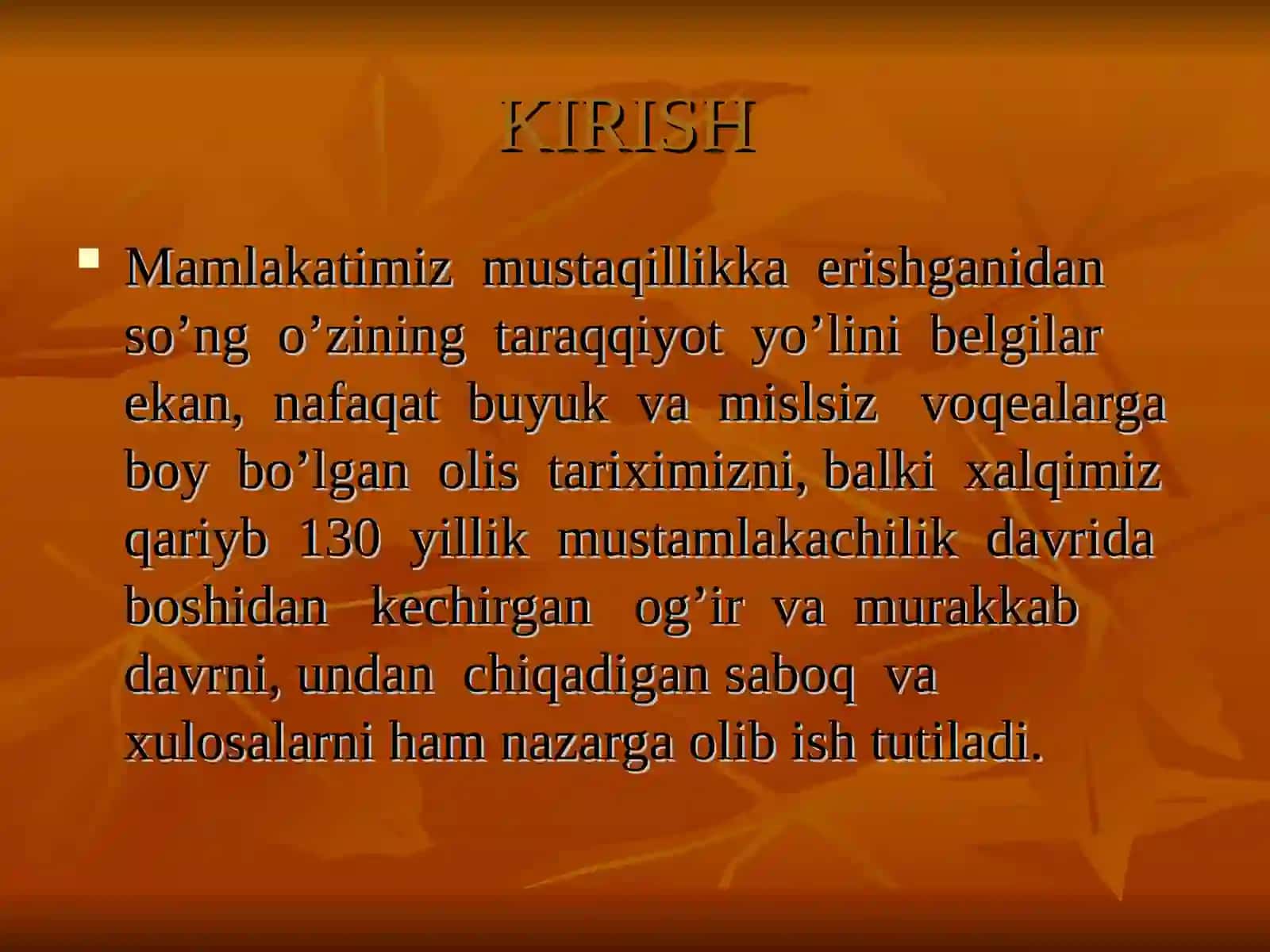 Amir Olimxon va uning shajarasi 3
