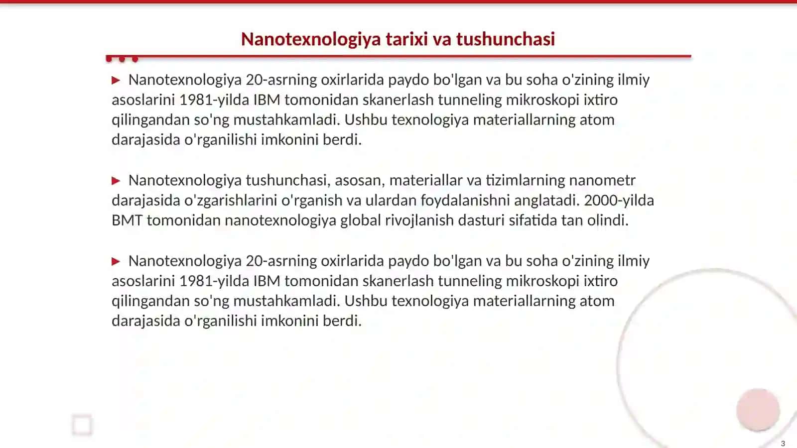Nanotexnologiya va u asosida polimerlar sintez qilish usullari 3