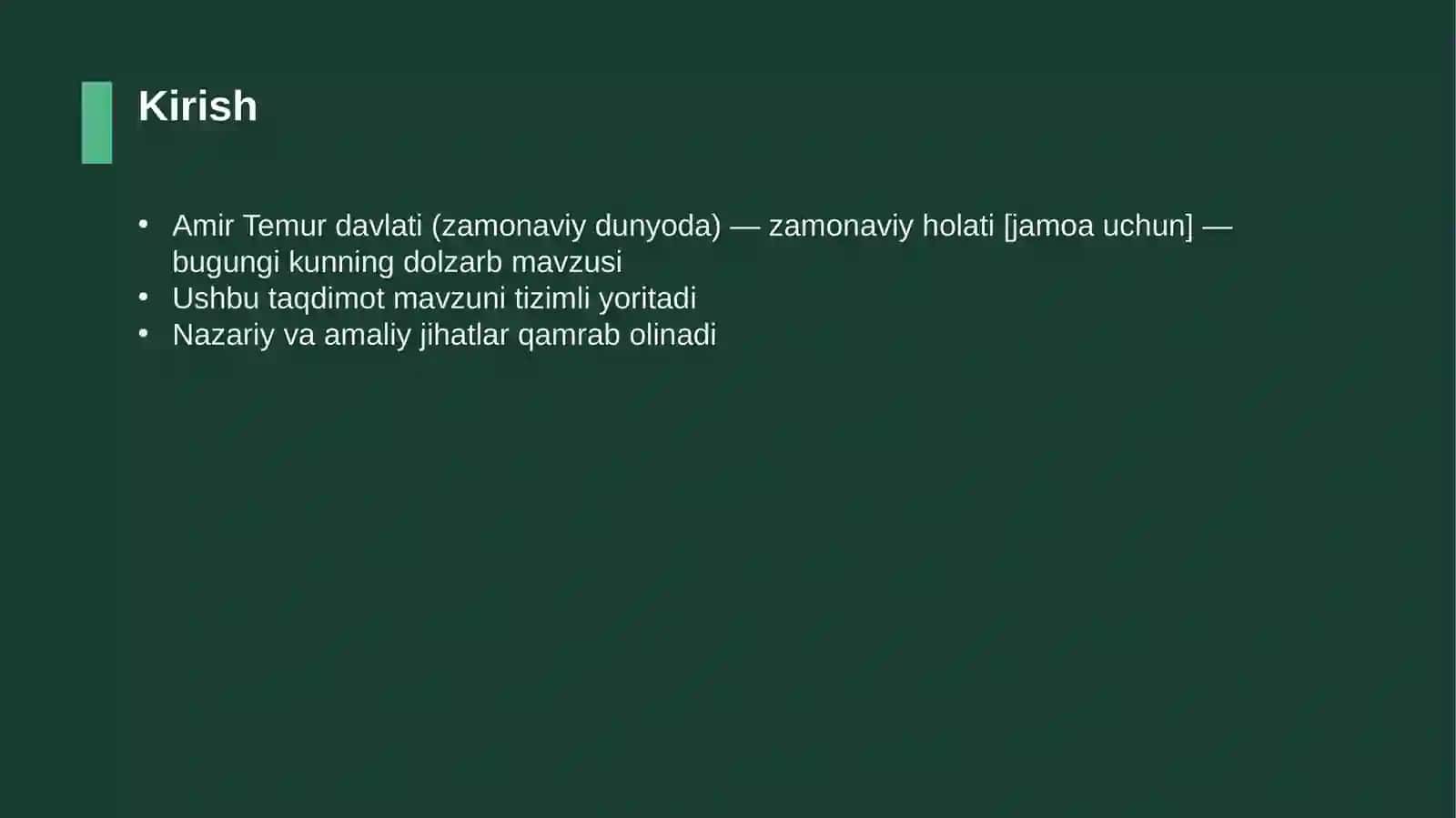 Amir Temur davlati (zamonaviy dunyoda) 3