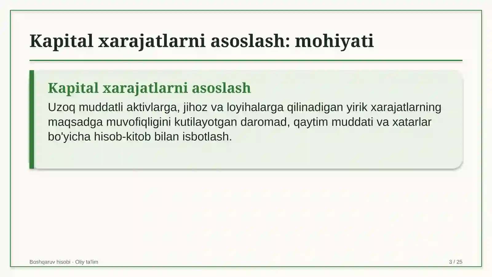 uy hayvonlari uchun veterinariya klinikalarida kapital xarajatlarni asoslash 3009 3