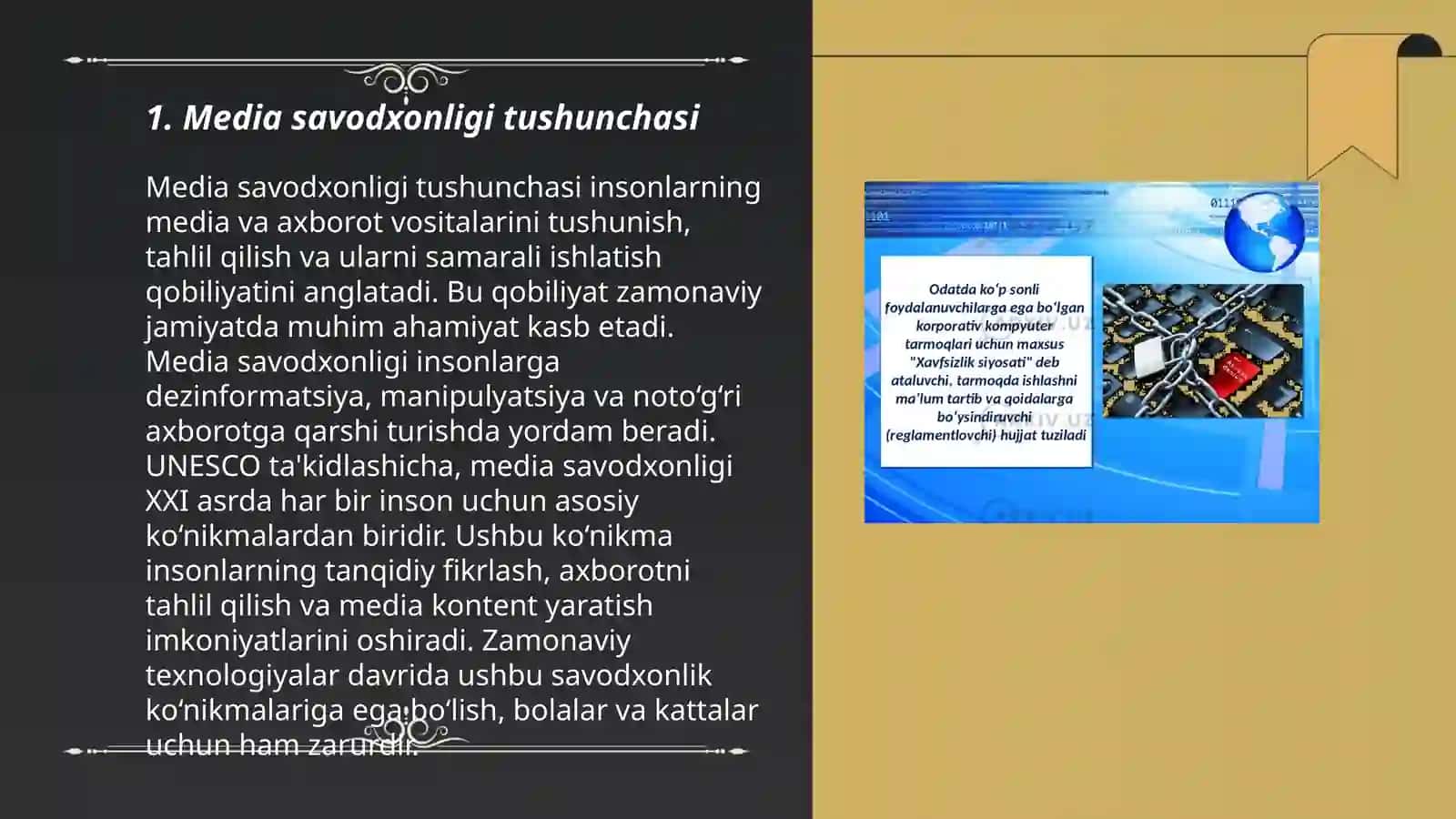 Media va axborot savodxonligi tushunchasi va uning ahamiyati 3
