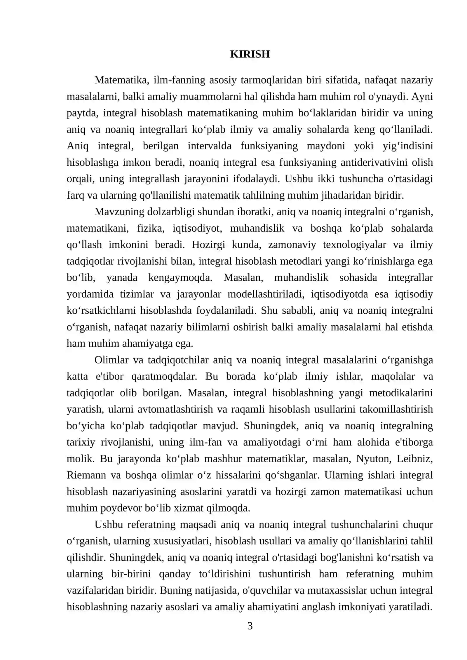 Aniq va noaniq integral 3