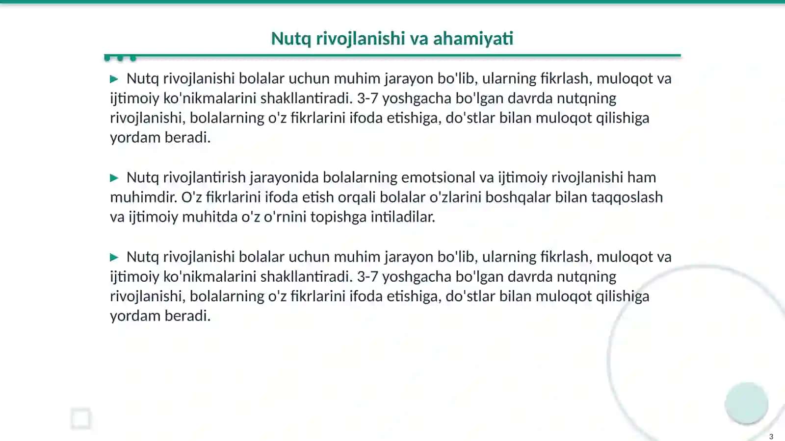 Nutqni rivojlantiruvchi harakatli oʻyinlarga oʻrgatish metodikasi 3