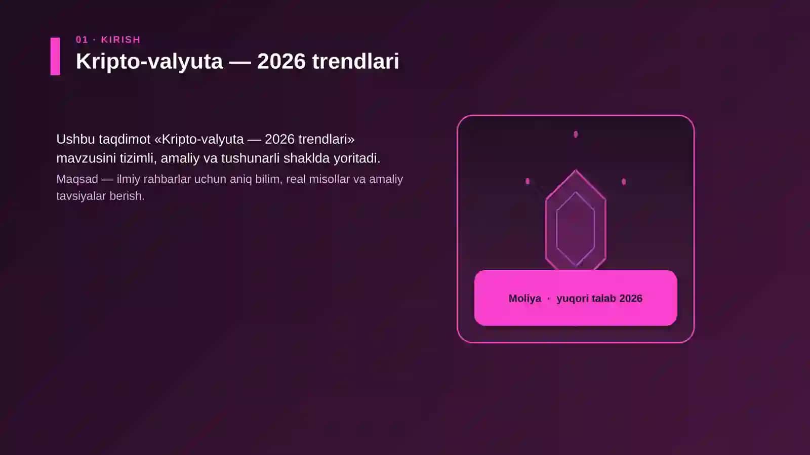 Kripto-valyuta — 2026 trendlari 3