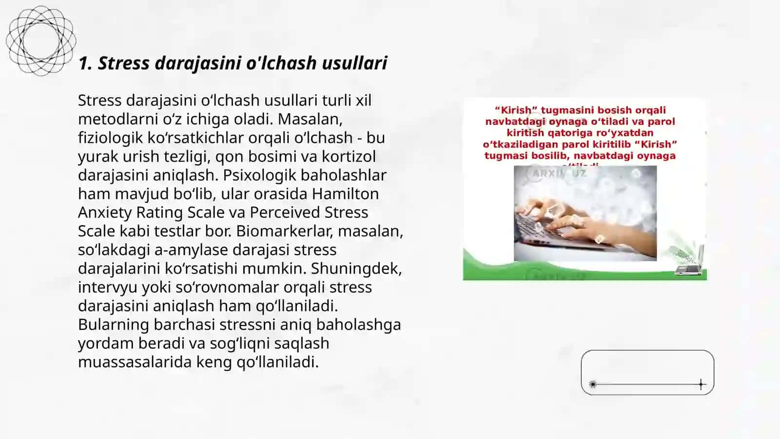 Seterssni boshqarish 3