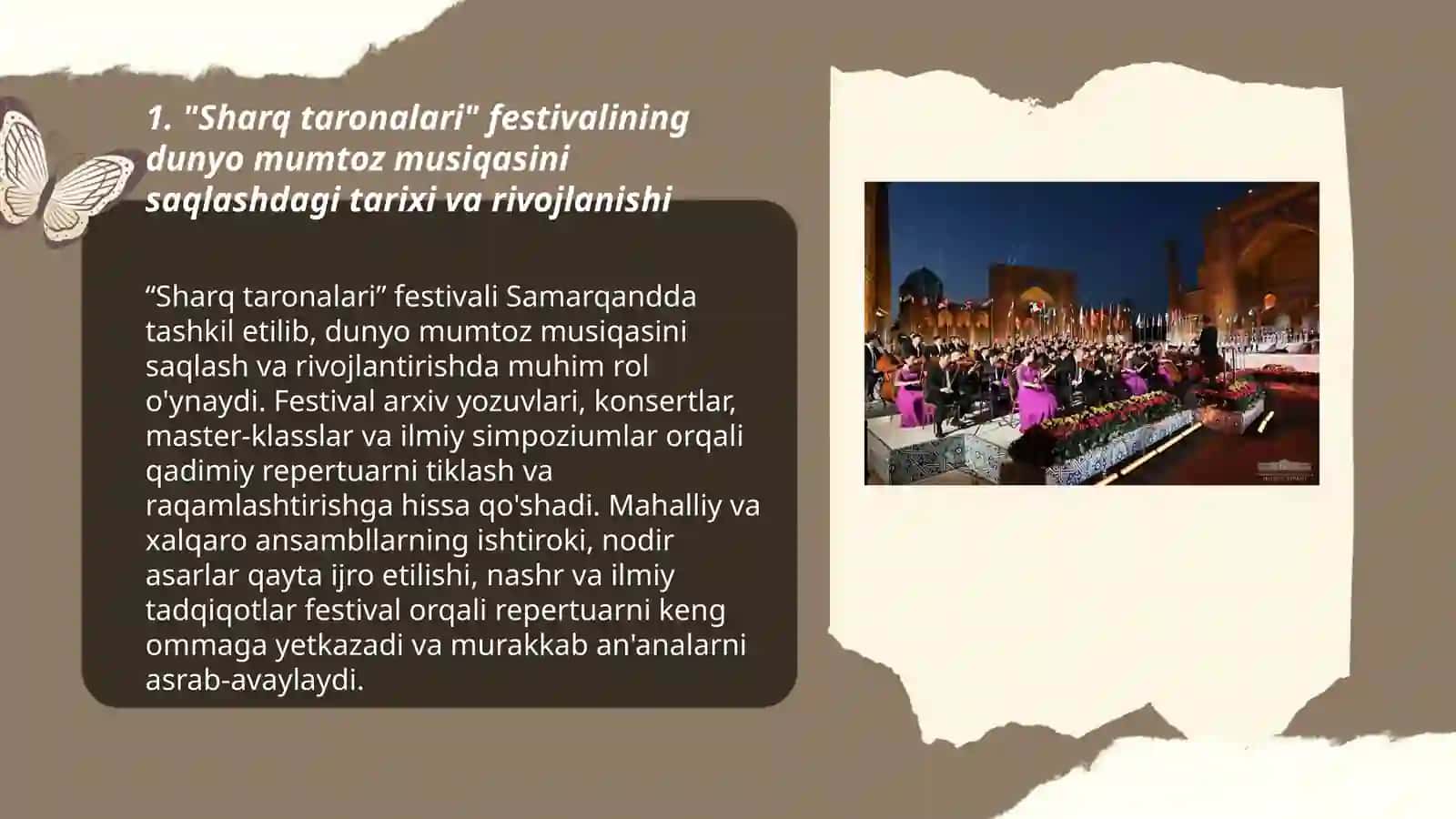 Sharq taronalari xalqaro musiqa festivali 3