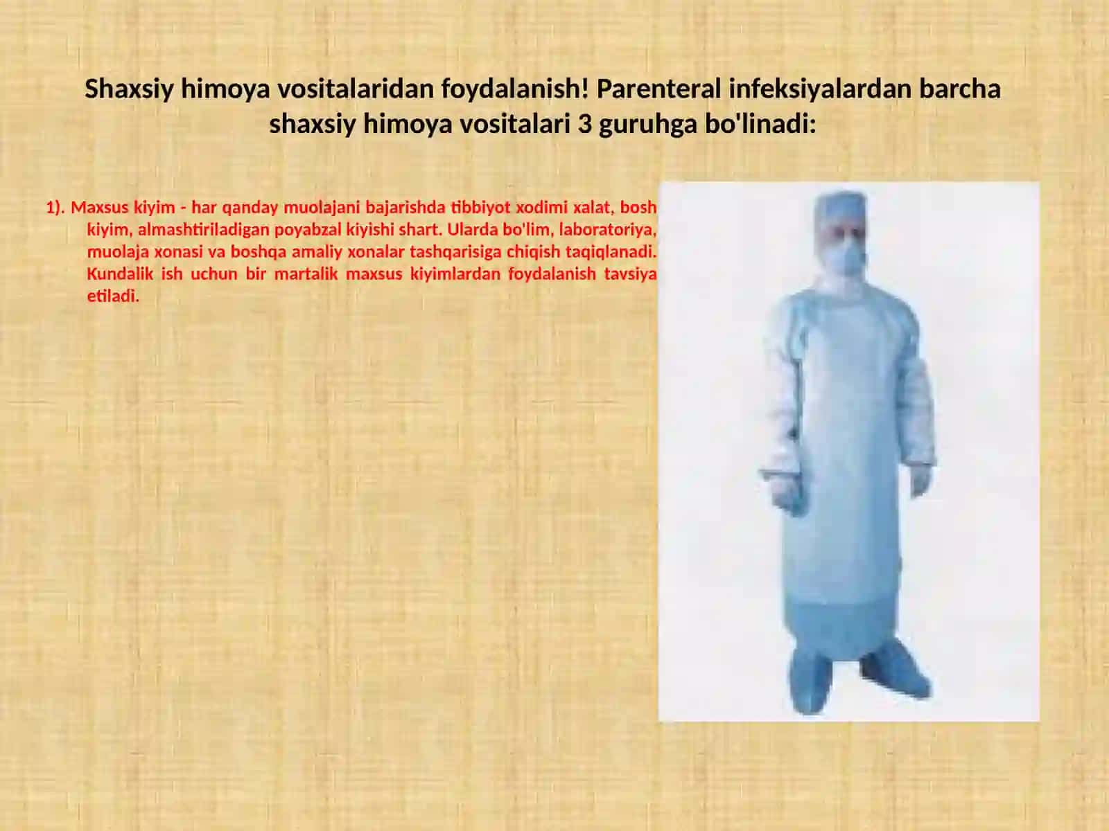 Ish joyida tibbiyot xodimlarining infeksion xavfsizligi 3