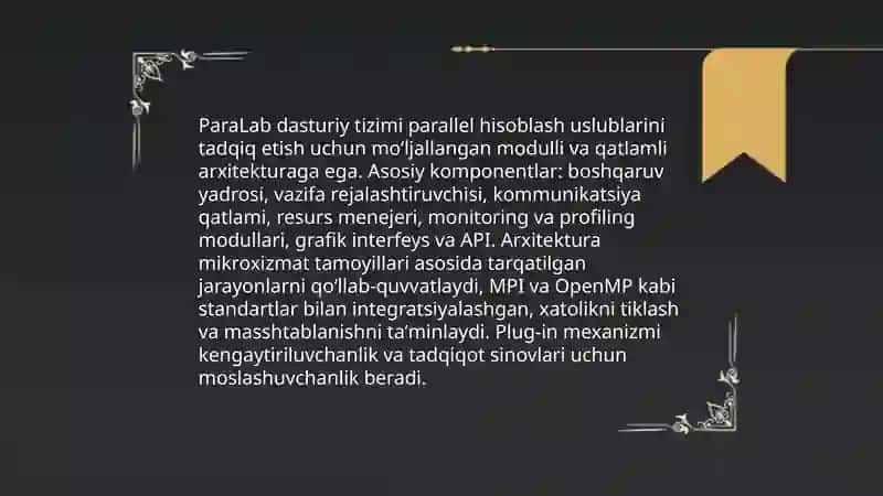ParaLab dasturiy tizimi 3