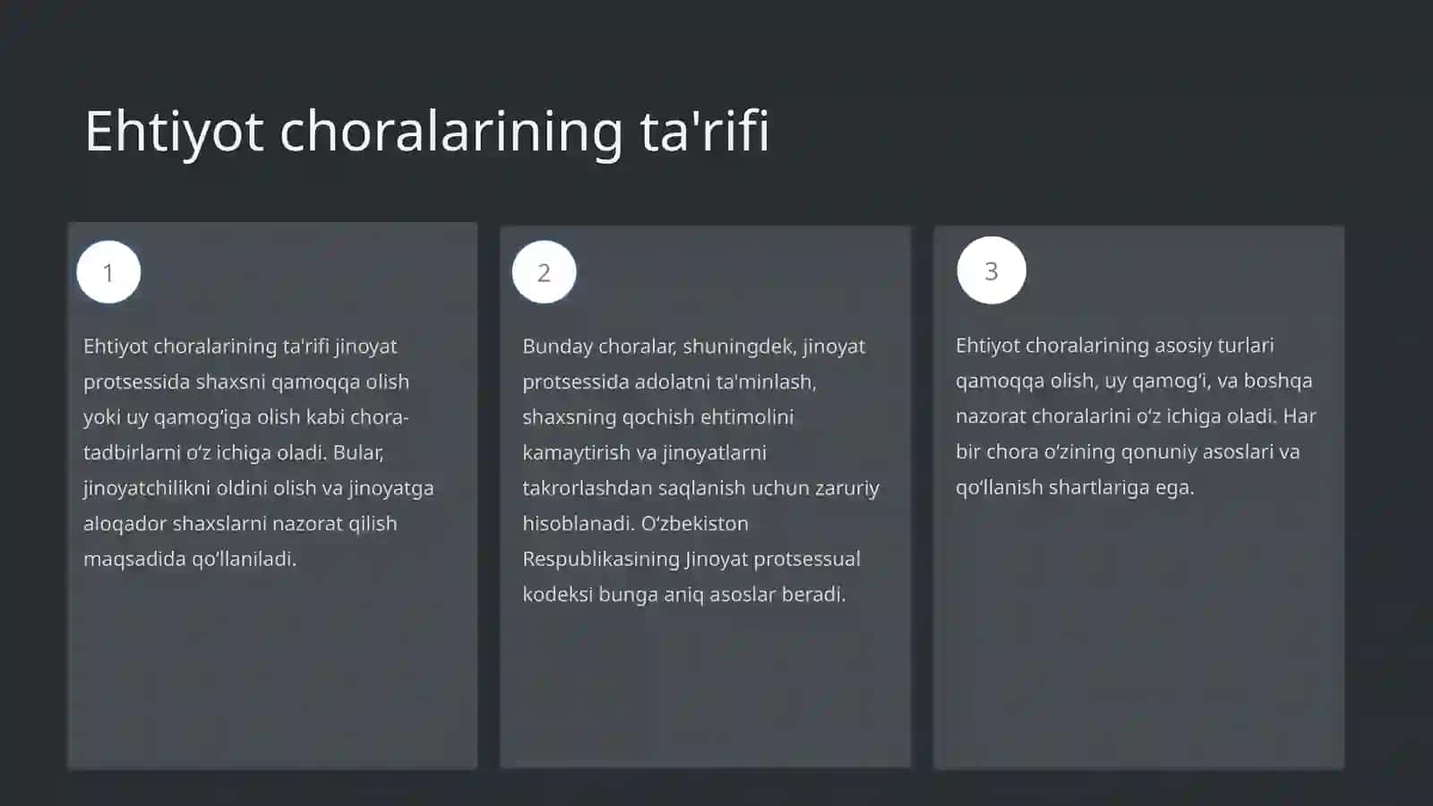 Ehtiyot choralarini qo‘llash 3
