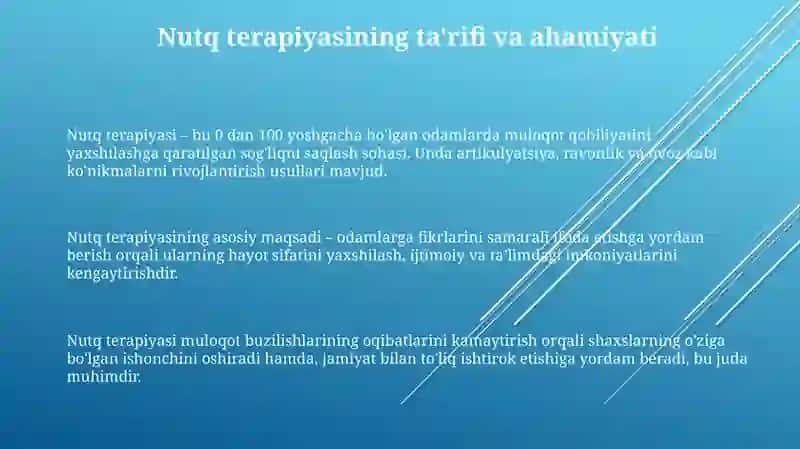 Nutq terapiyasi 3